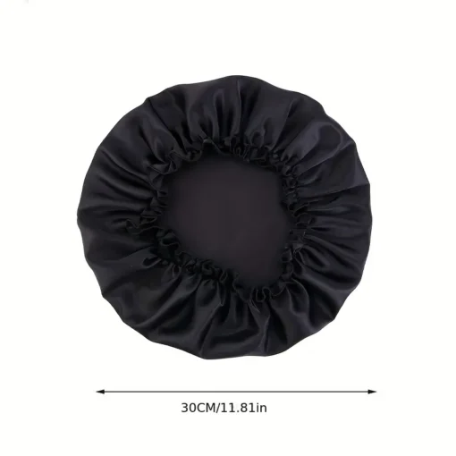 Hair Bonnet - Black - Image 3