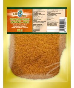 Chili Pepper Ground Hot (80g) AFROASE