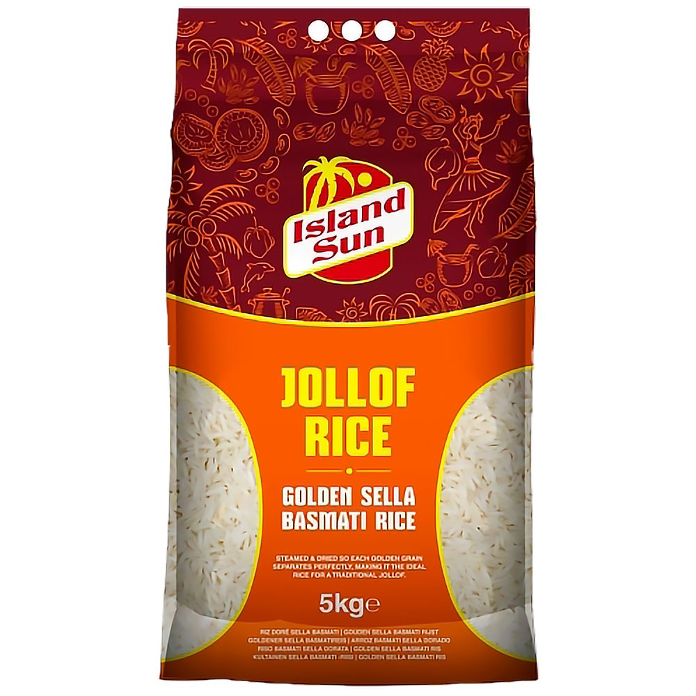 Rice Basmati Parboiled Golden Sella Jollof 5 kg