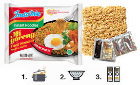 Instant Noodles Mi Goreng (Stir-Fry Noodles) 80g INDOMIE - Image 3