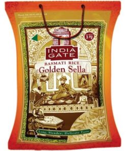 Basmati Rice Golden Sella 5kg INDIA GATE