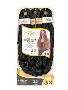 Spiral French Curl 22" Color 1 Cherish Bulk