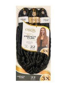 Spiral French Curl 22" Color 2 Cherish Bulk