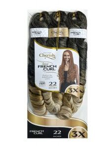 Spiral French Curl 22" Color 3T1B27613