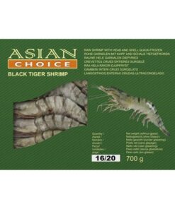 Black Tiger Shrimp HOSO 16/20 ASIAN CHOICE