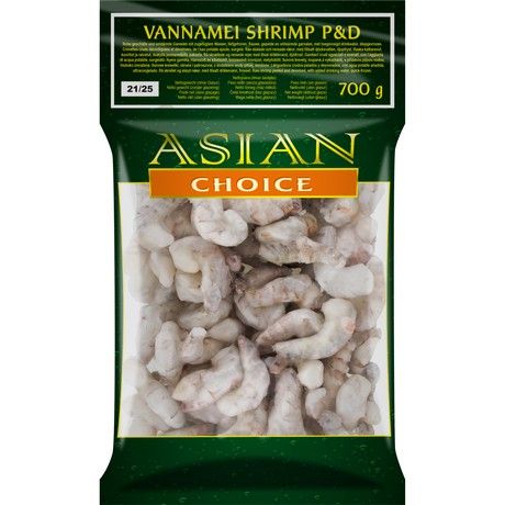 Vannamei Shrimp P&D 21/25 ASIAN CHOICE