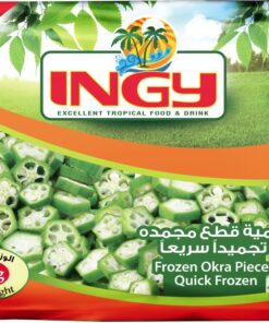 Okra Ingy Fresh Frozen Small Slices 400 gr.