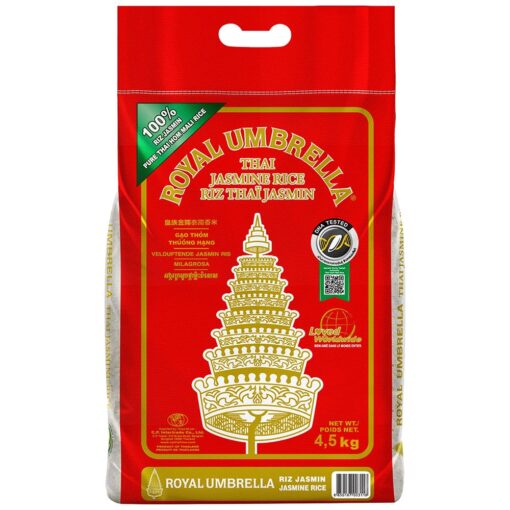 Jasmine Rice (Thai Perfumed Royal Umbrella) 4.54 kg
