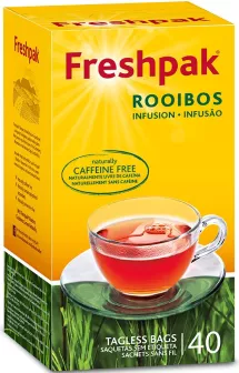 Freshpak Rooibos Tea - 40 Tagless Teabags