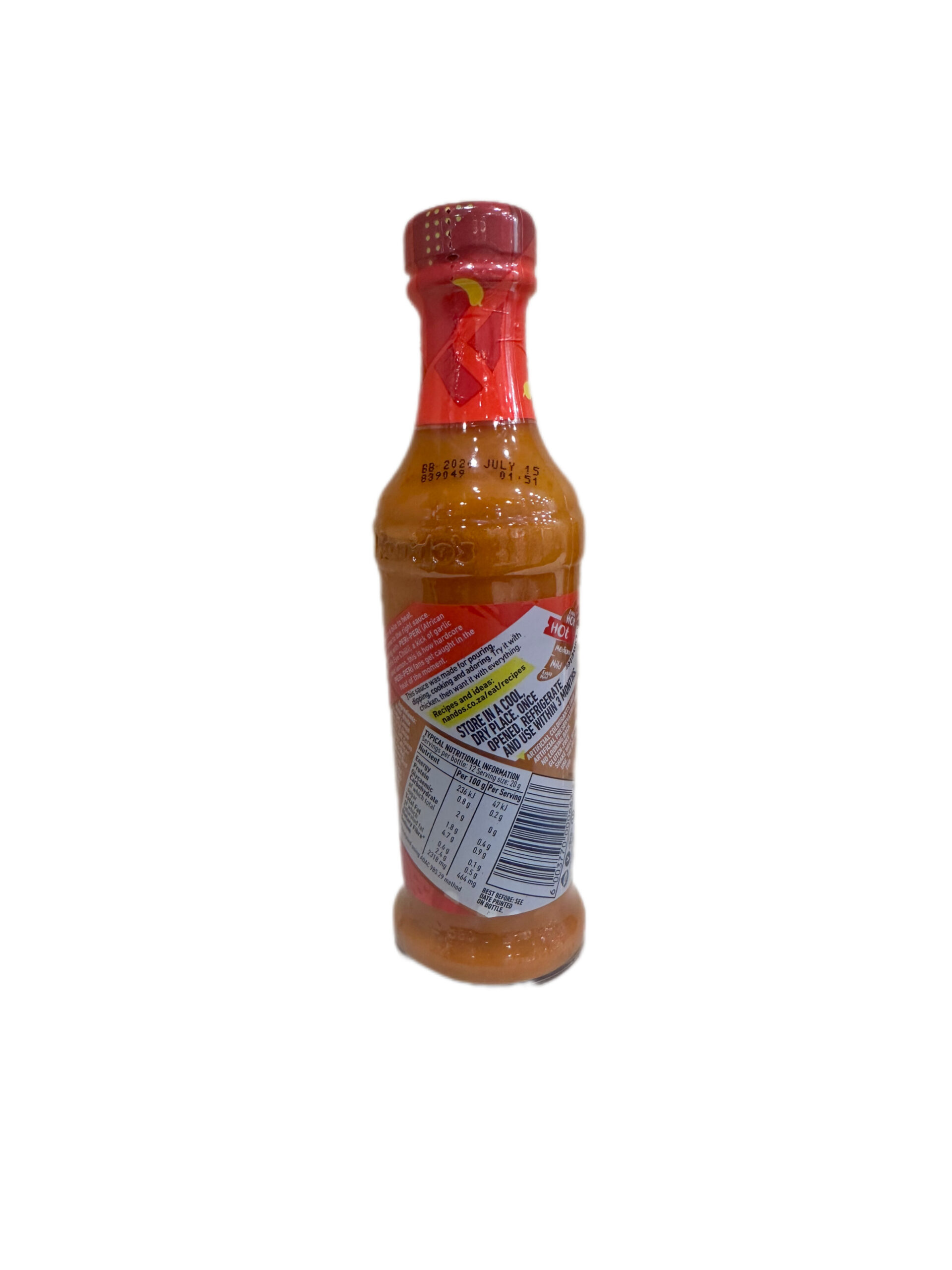 Nando's Peri-Peri Sauce Hot, Large - Image 4