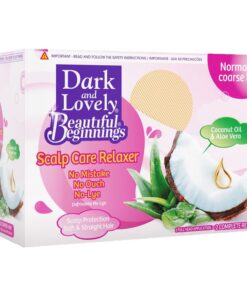 Dark and Lovely Beautiful Beginning No-Lye Relaxer Kit Pink/Normal